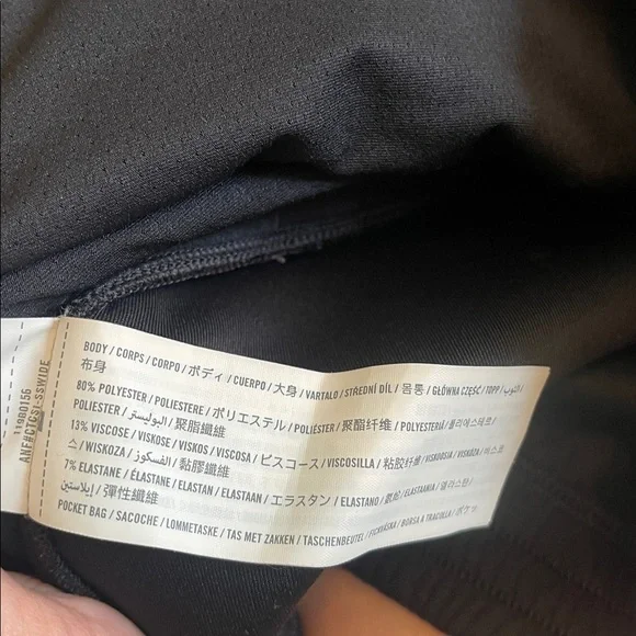 Abercrombie & Fitch YPB NeoKnit Sweatpants size xl black athletic - Picture 4 of 8